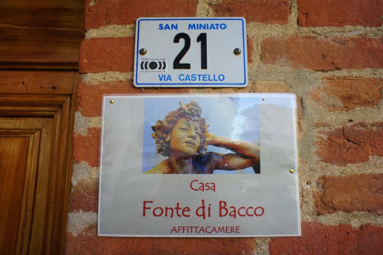 מלון סן מיניאטו Casa Fonte Di Bacco מראה חיצוני תמונה